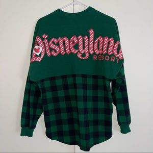 Disneyland Holiday Spirit Jersey - Candy Cane Plaid